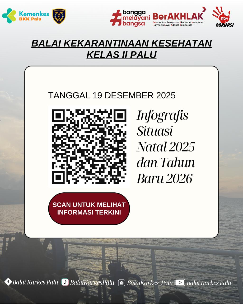 Infografis Situasi Khusus Natal dan Tahun Baru 2025/2026 periode 19 Desember